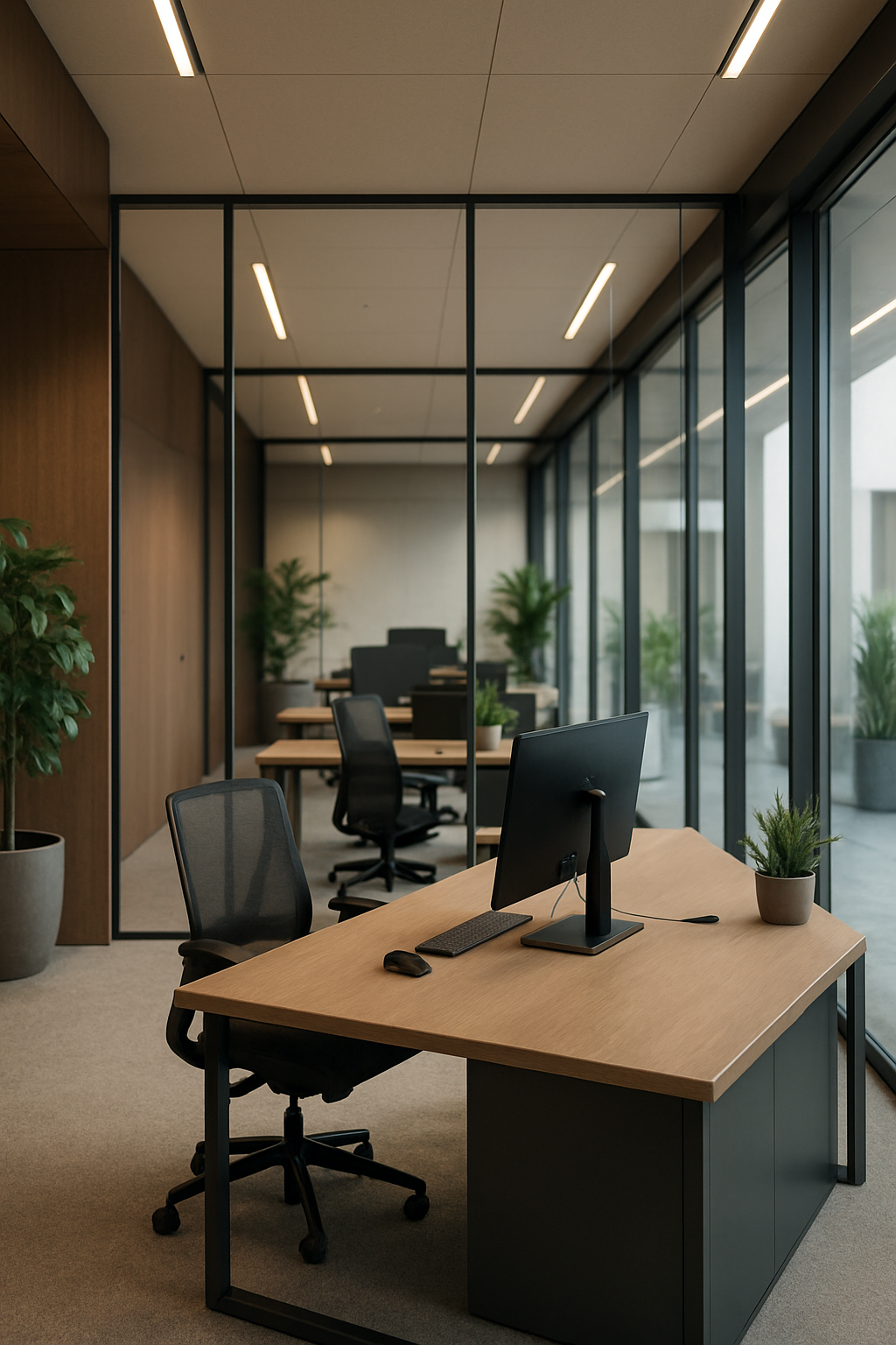 Commercial office interior design