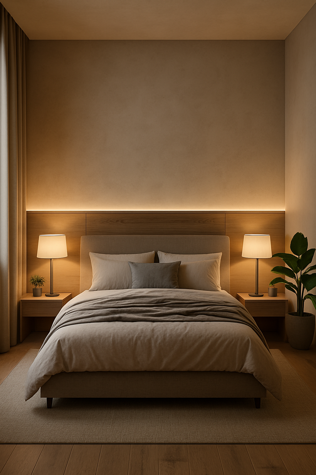 Modern bedroom interior design